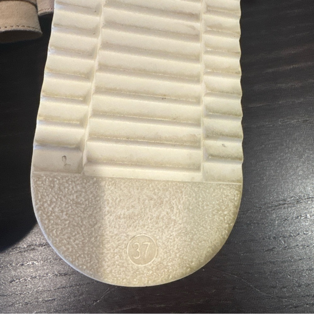 Beige Mules with Buckle by - Picture 9 of 9